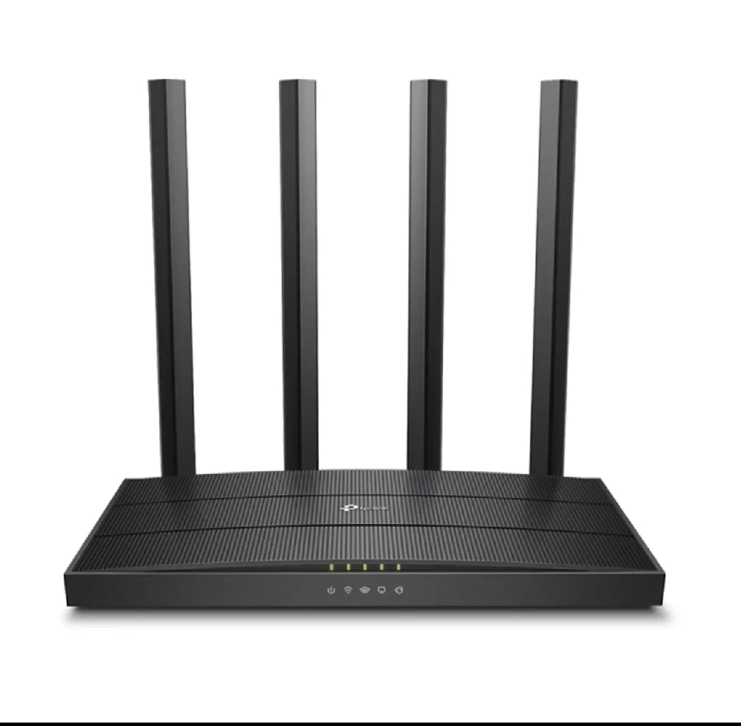 TP-Link Archer C6 V6 - Supports 802.11 AC Standard - Simultaneous 2.4GHz 400 Mbps - MU-MIMO Dual WiFi Router